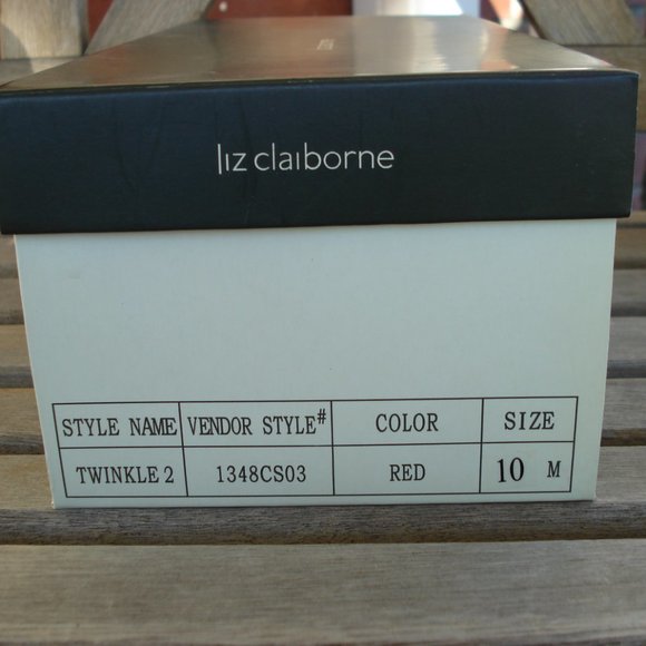 LIZ CLAIBORNE LADY SANDALS LEATHER SZ. 10 WITH BOX - Picture 11 of 12